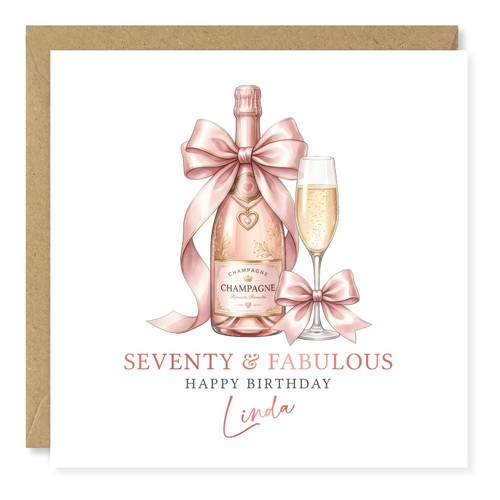 Personalised 70th birthday - 70th,