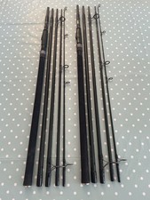 2 x Fox Trek 5pce Carp Fishing Travel Rods. 12’. 2.75lb T/C. Complete.