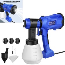 5000W HVLP Electric Paint Sprayer Spray Gun Airless Home Garden Fence Wall Car