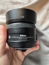 Nikon 35mm f/1.8G AF-S DX Lens