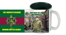 Worcestershire and Sherwood Foresters Regiment Mug WFR Mug Op Banner Mug