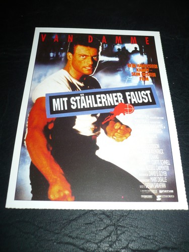 Death warrant film card - film,
