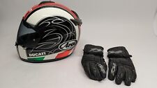 Arai Ducati Motorcycle helmet XS size (plus ladies RST gloves) 