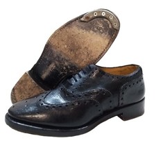Highland Brogue Shoes British Army Dress Shoes Sanders Scottish Regiments UK7L