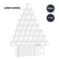 Sublimation Mugs 11oz 36 White