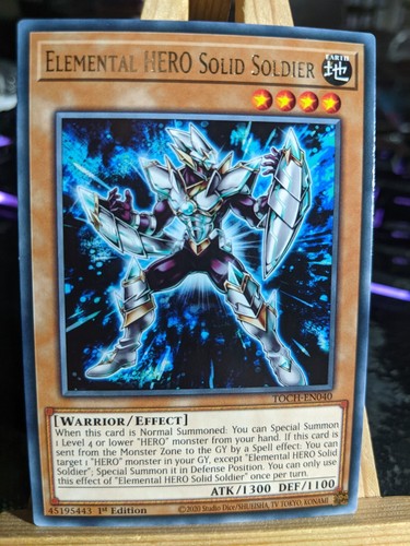 Elemental hero solid - hero, soldier