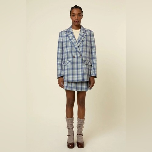Frnch paris nwt garence plaid - paris,