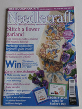 Needlecraft magazine #61 cross stitch patchwork embroidery Bell Pull Hardanger
