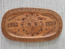 Vintage oval shaped - shaped, wooden