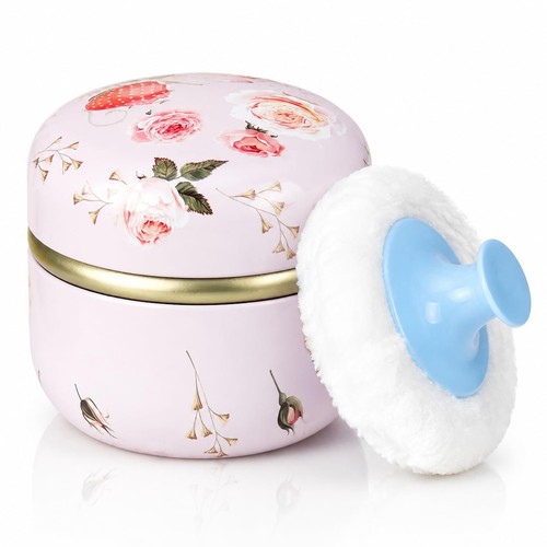 Body powder puff - powder, and
