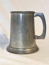 Pewter Pint Tankard Vintage