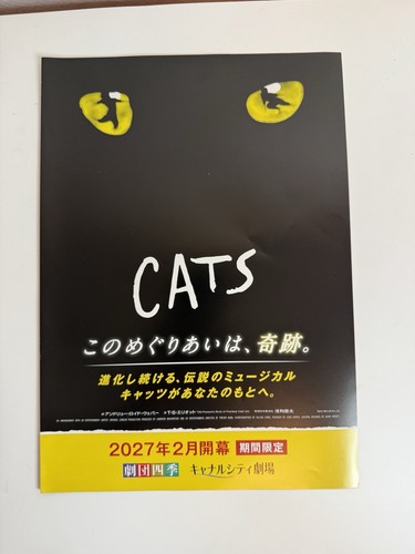 Cats musical flyer - musical,