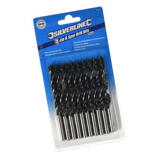 8mm drill bits - lip, spur