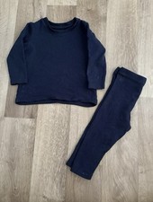 baby boy navy 2 piece set primark size 9-12 months