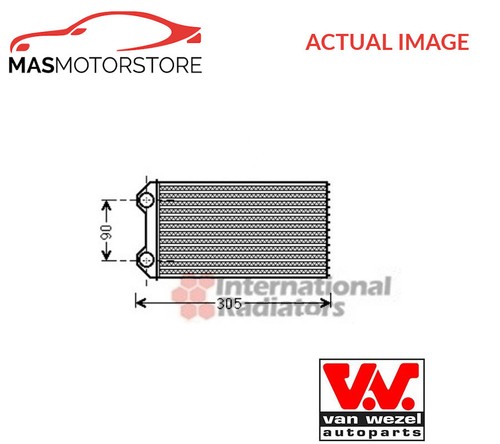 Heater radiator exchanger lhd - radiator,
