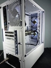 POWERFUL! White Gaming PC | Ryzen 5 | 16GB | RX580 8GB | SSD+500GB | RGB | WIFI