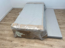 HYPNOS TRIO Guest Bed in Tweed 805 Stone