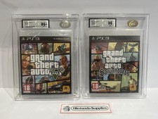 Grand Theft Auto 5 & San Andreas PS3 - UKG VGA Graded - New Sealed PlayStation 3