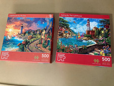 2 Corner piece jigsaws Sailing