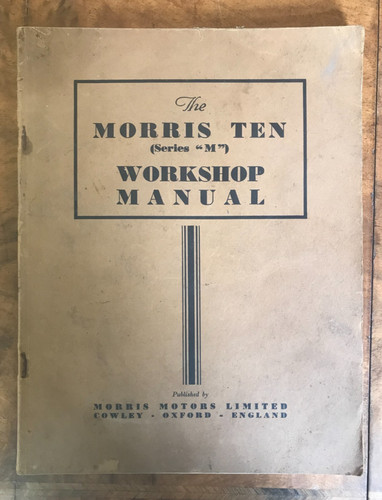 Morris ten series workshop - ten,