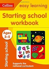 Starting School Workbook Ages 3-5: New Edition (Collins Easy Learning Preschool