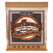 Ernie Ball Earthwood Phosphor Bronze Acoustic Guitar Strings (12-54)