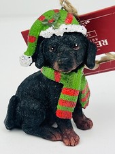 Resin Rottweiler Puppy