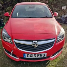 2016 Red Vauxhal Insignia Bumper Door Bonnet Wing Bracking now 