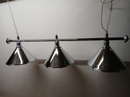 Pool table polished - table, chrome