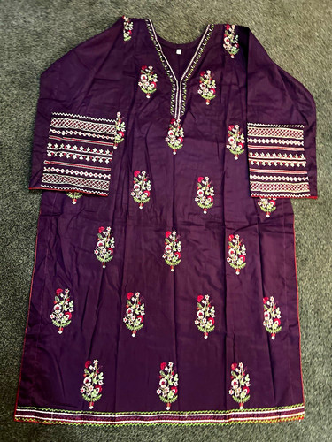 Embroidered salwar kameez - salwar,