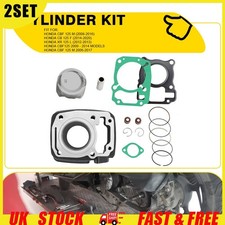 2SET 125CC Cylinder Piston Top