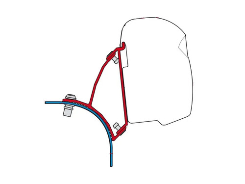 Fiamma f43 van awning brackets - fiamma,