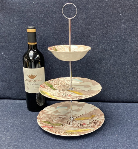 Vintage tier cake stand - vintage,