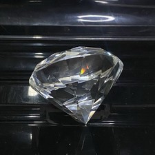 Faceted Crystal Glass