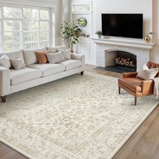 Large Non-Slip Vintage Area