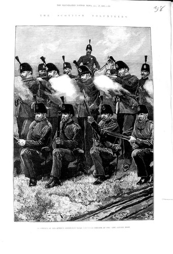 Original old antique - antique, print