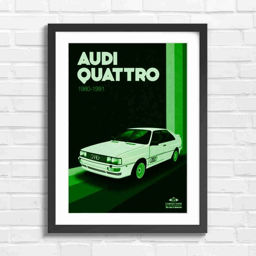 Vintage audi quattro 1980 - vintage,