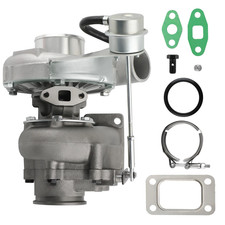 GT35 GT30 T3T4 T04E T3 Turbo Turbine 0.73 0.5 A/R 2.5 INCH V-Band Journal Turbo 