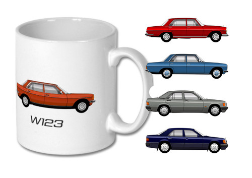 Mug mercedes saloon - mug,