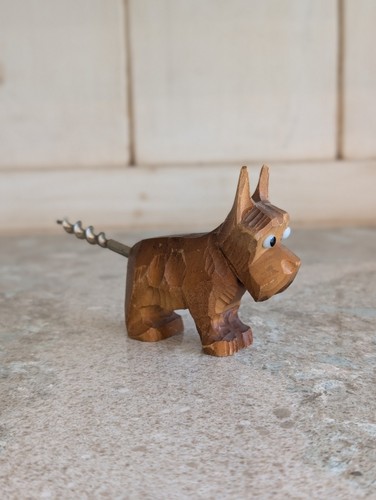 Hand carved scottie - scottie, scottish
