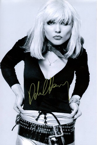 Debbie harry blondie signed - -,