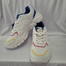 New Lidl Trainers Mens Size 8 White Lace Up Chunky 2023 Edition