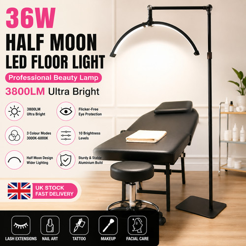 36w led half moon - led, floor