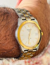 Tissot PR 50 Two Tone J376/476K Mens Quartz Watch