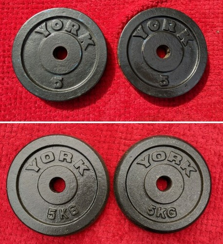 Cast iron weight plates - plates, 4x