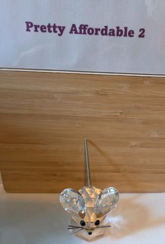 Swarovski crystal mouse with - swarovski, crystal: