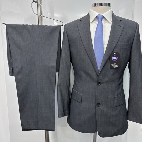Chester barrie grey wool rich - barrie,