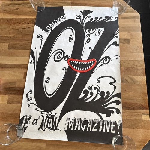 Rare magazine poster - rare, oz