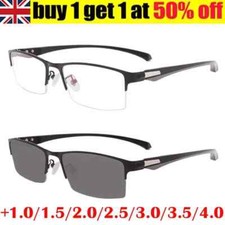 Bifocal Transition Photochromic Reading Sunglasses Anti UV Sun Readers Glasses