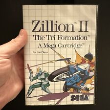 Zillion 2 II Sega Master System The Tri Formation Tested boxed WITH MANUAL